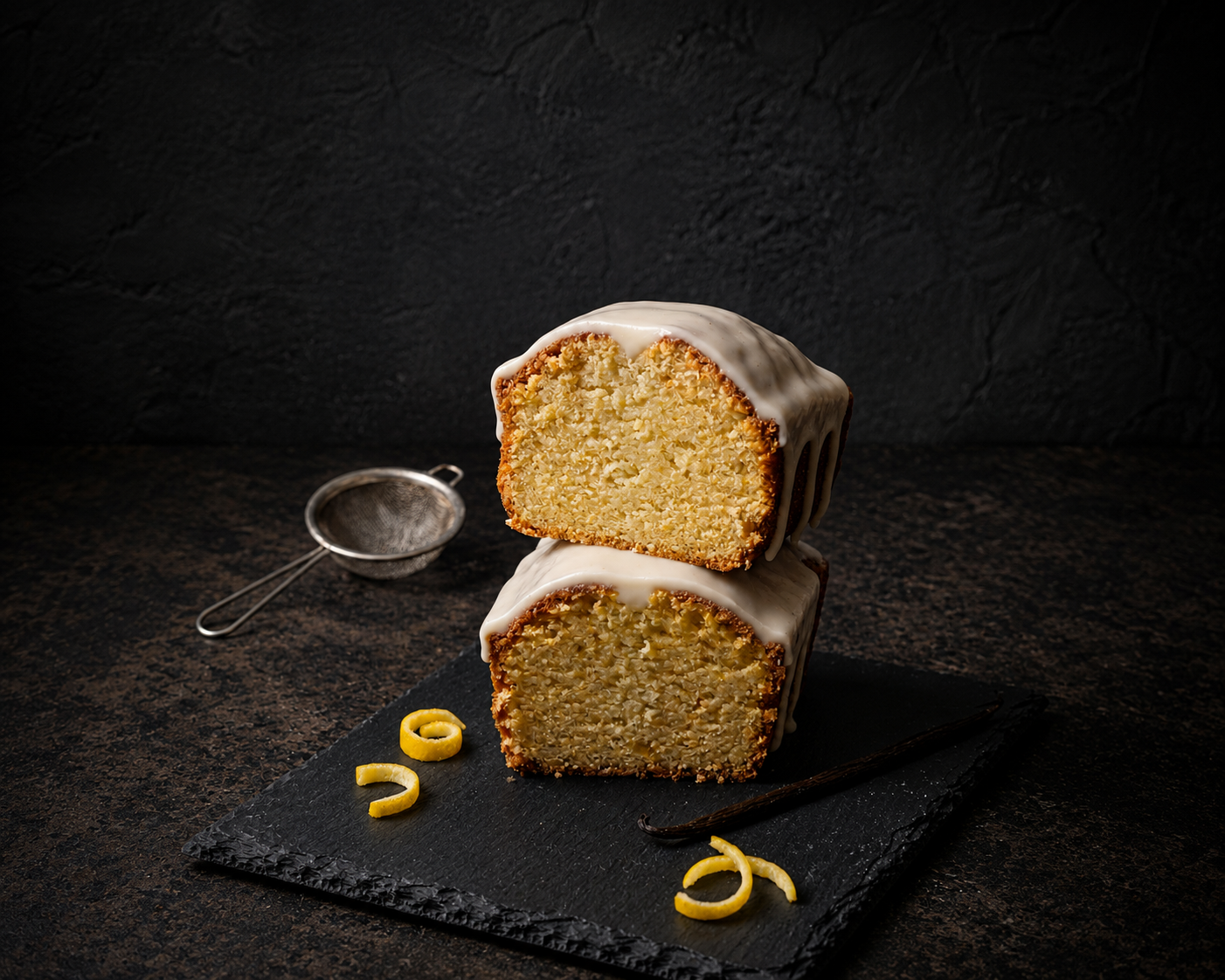 Sicilian Lemon Curd Pound Cake